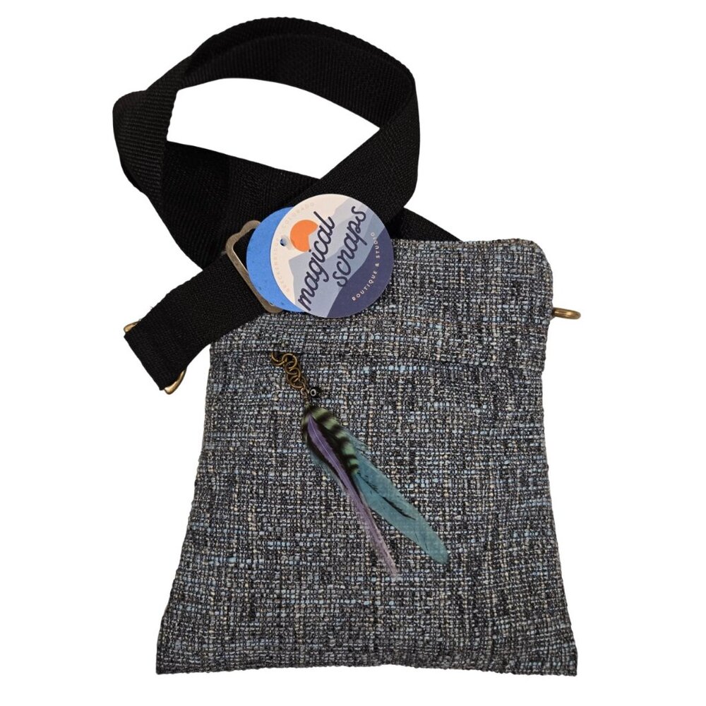 Magical Scraps Handmade Upcycled Lightweight Bag Shoulder Crossbody Boho NWT - Picture 2 of 12